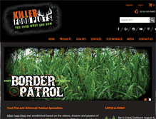 Tablet Screenshot of killerfoodplots.com